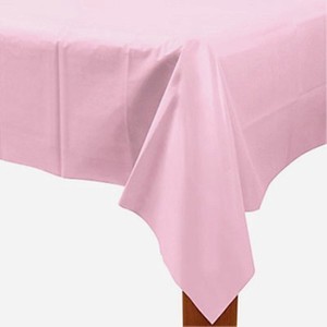 비닐 테이블보-핑크 