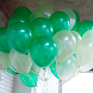 헬륨풍선(30개)-초록사이다