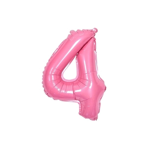숫자은박풍선 소 [4] 핑크